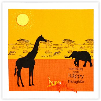 2002389 Safari Silhouette Set - Cut it Out